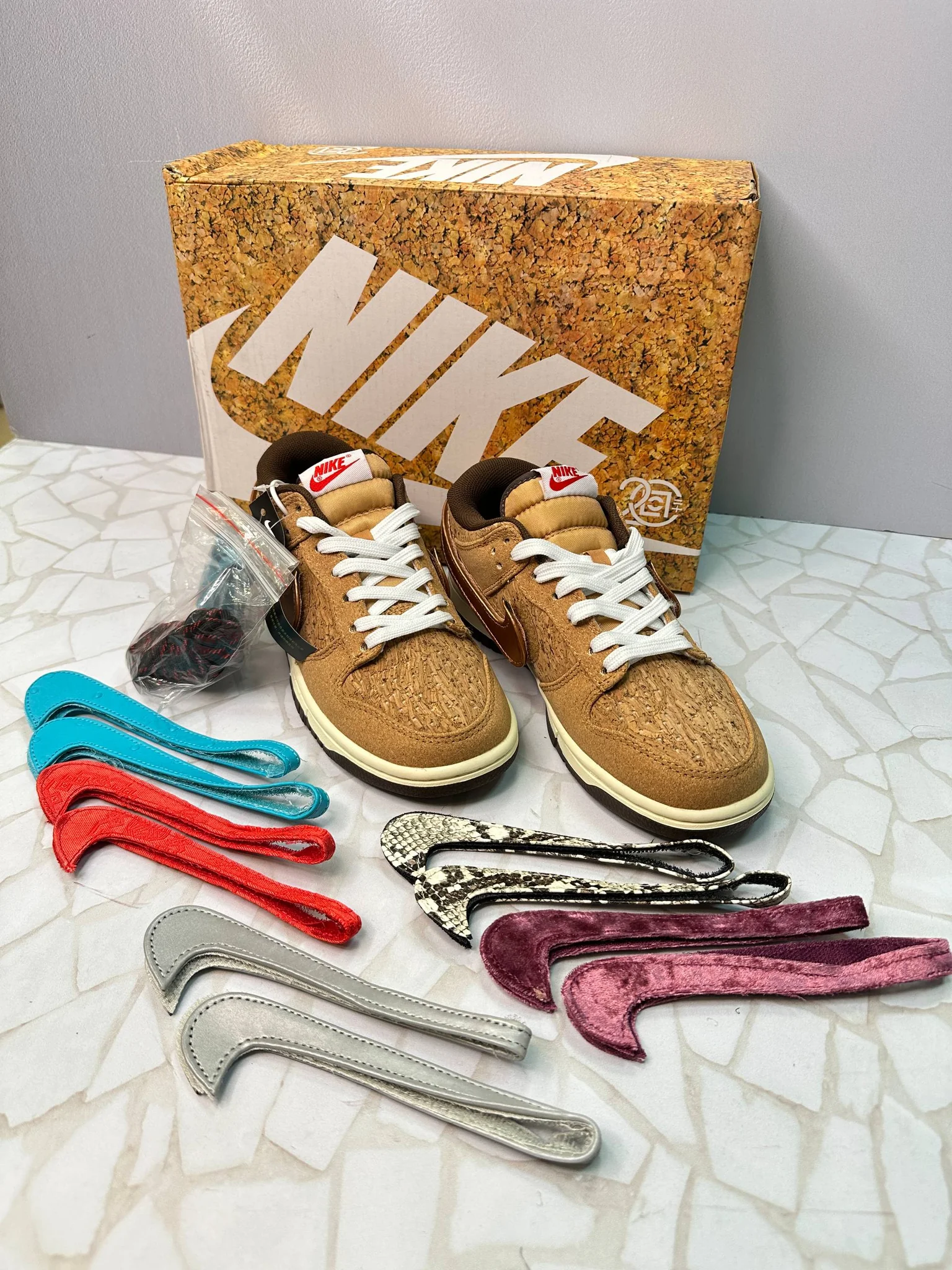 کتونی زنانه نایک مدل Nike CLOT x Dunk SP Low